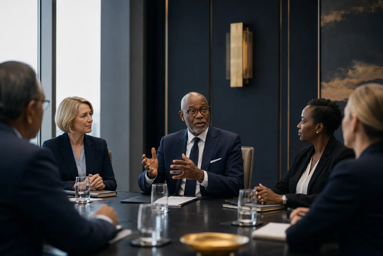 Board support and leadership image