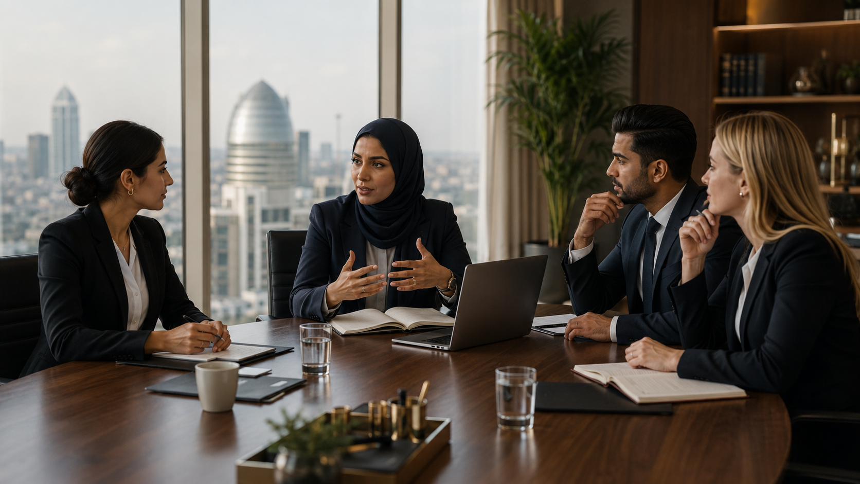 Board support and leadership image